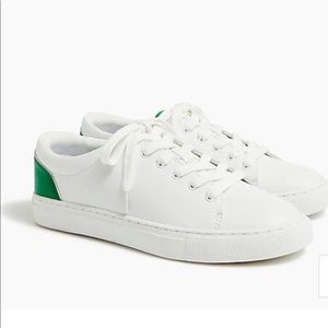 Beautiful J. Crew Road trip sneakers with colorful trim